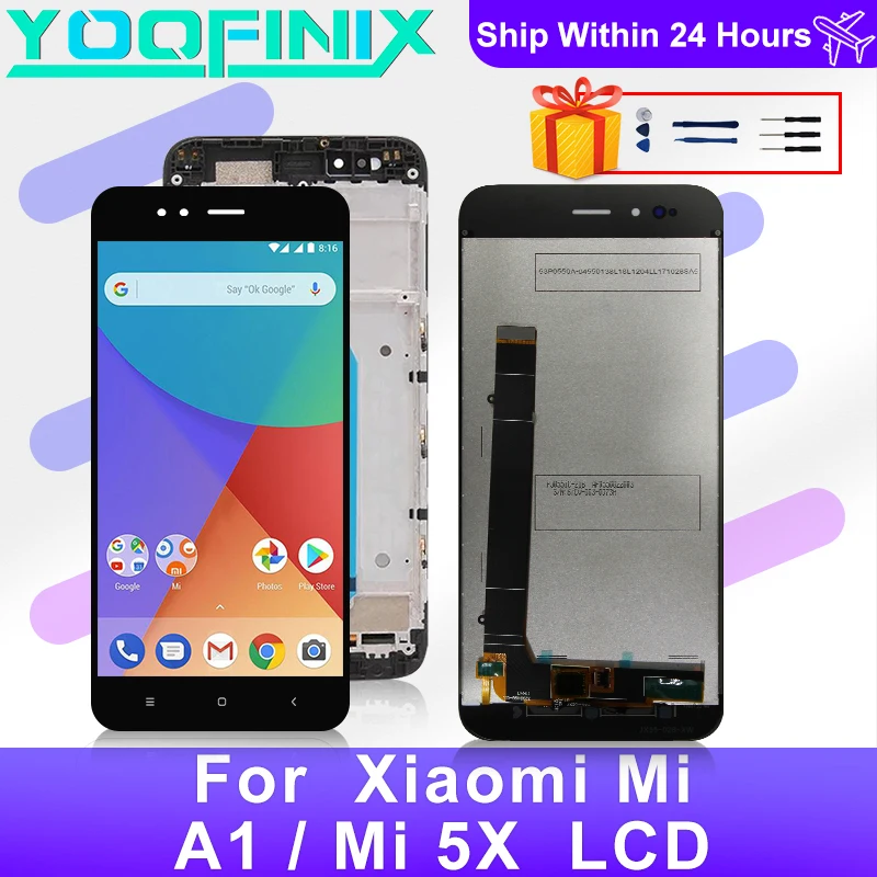 

5.5" For Xiaomi Mi A1 Display LCD MDG2 Touch Screen For Xiaomi Mi 5X MDI2 LCD Digitizer Replacement Parts