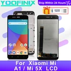 ЖК-дисплей 5,5 дюйма для Xiaomi Mi A1 MDG2, сенсорный экран для Xiaomi Mi 5X, MDI2, ЖК-дигитайзер, запасные части