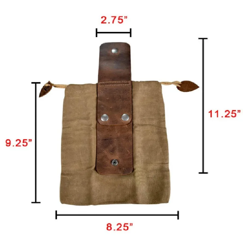 

Canvas Food Bag Fruit Picking Waist Hanging Tool Bag Outdoor Storage Bag EDC Storage Bag Outdoor Storage Bags Organizater