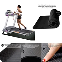 190x75cm exercise mat gym fitness equipment for treadmill bike protect floor mat running machine shock absorbing pad