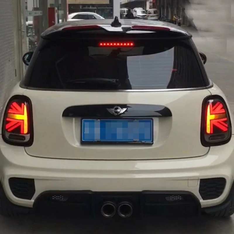 Автомобиль для 2007- Mini F56 cooper головной светильник s для F56 все светодиодный головной фонарь Angel eye светодиодный DRL передний светильник Би-светодиодный объектив динамический поворот