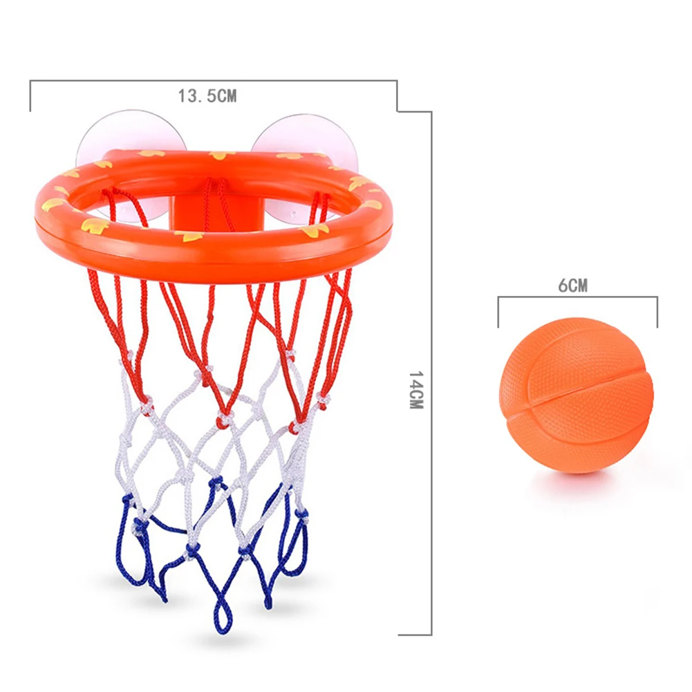 

Children Bath Basketball Hoop Toy Water Play Shooting Basket Bathtub Toys