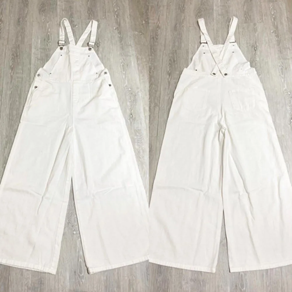 Женские комбинезоны и японские подтяжки простые брюки женские свободные
