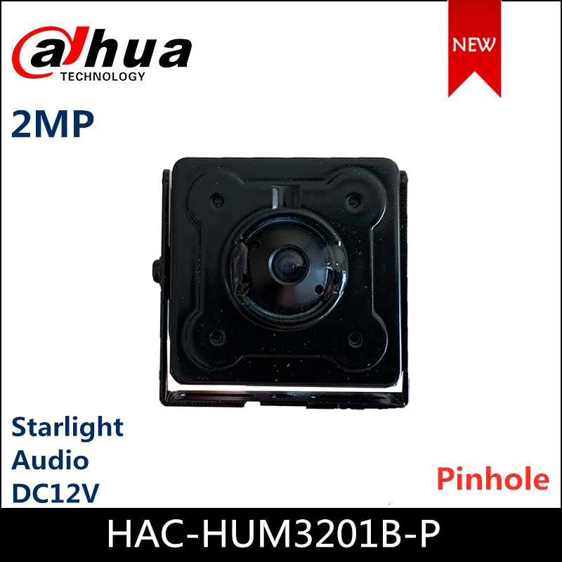 Dahua HAC-HUM3201B-P 2MP Starlight HDCVI Pin отверстие камера аудио в интерфейсе Smart IR | Безопасность
