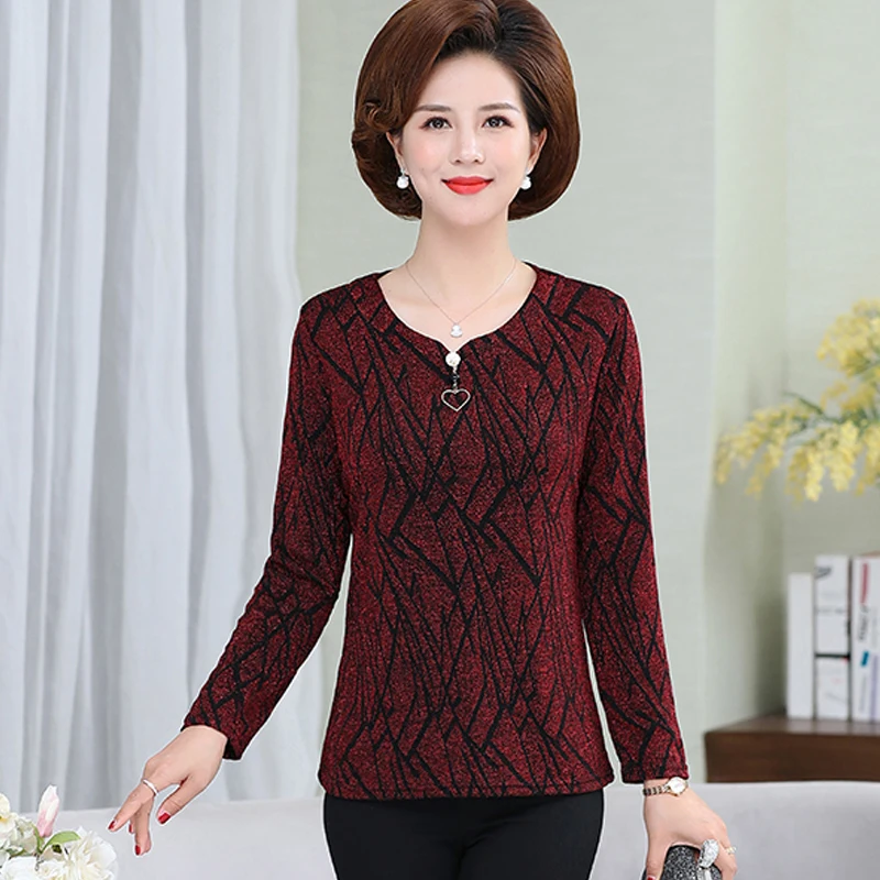 Футболка женская демисезонная с длинным рукавом батальных размеров 1827 | Женская