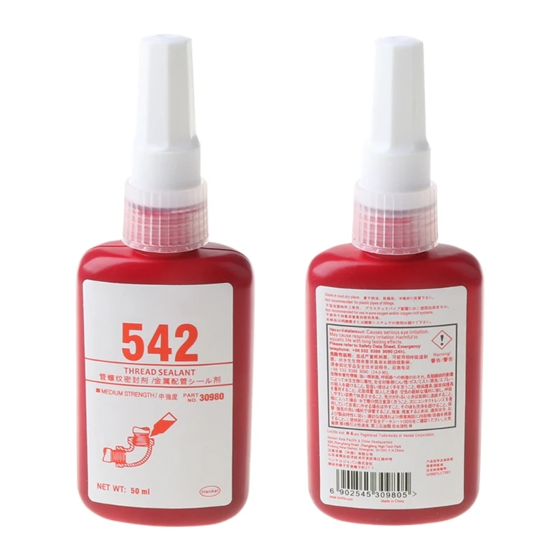 Средняя прочность 542 материал для уплотнения резьбовых соединений металлической