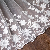 diy craft white lace fabric 2yards 32mm lace trim 2020spring new sewing handmade for garments decorations materials