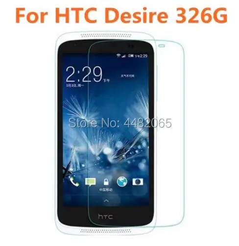 Закаленное стекло для HTC Desire 326G 2 шт. Передняя защитная пленка прозрачная |