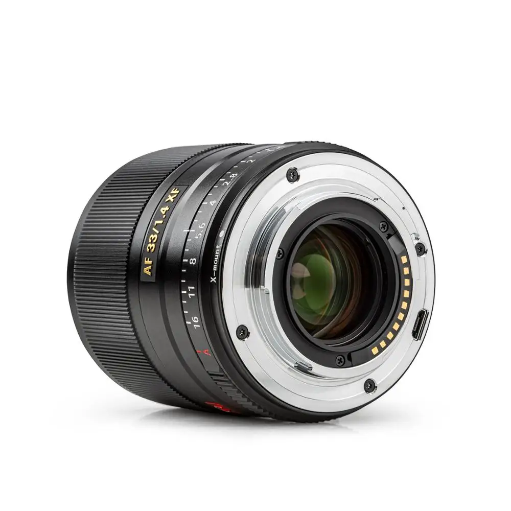 Объектив VILTROX 33 мм F1.4 XF AF 33/1.4 STM с автофокусом фиксированным фокусом для Fujifilm FUJI X