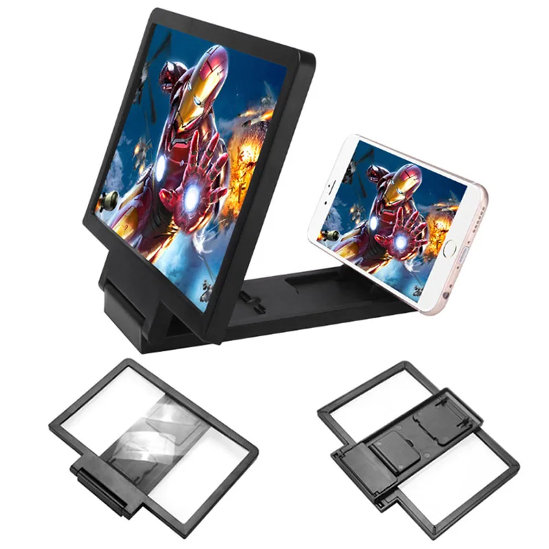 

5.9inch HD Stand Screen Amplifier Foldable Movie Screen Enlarge Magnifier Adjustable Mobile Phone holder radiation protection