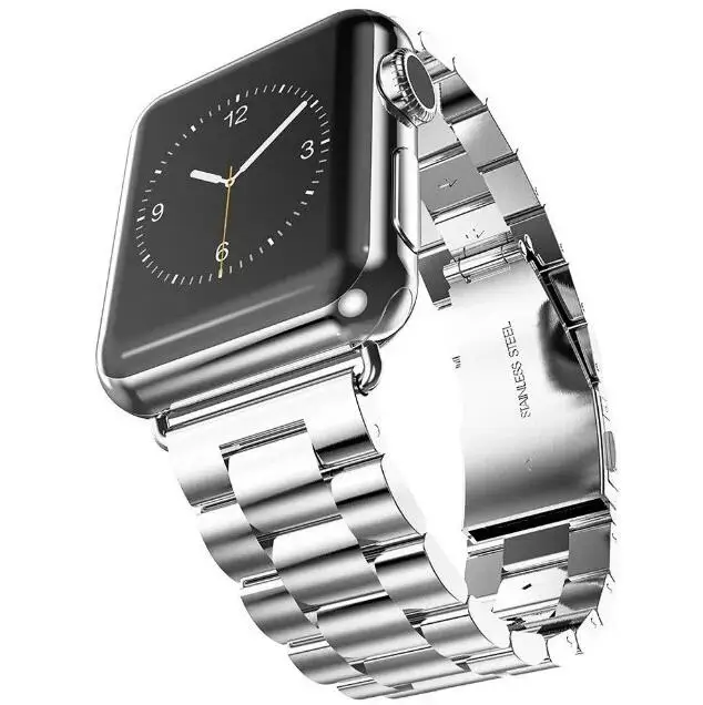 Браслет спортивный из нержавеющей стали для Apple Watch ремешок 38 мм 42 40 44 Iwatch 5 4 3 2 1 |