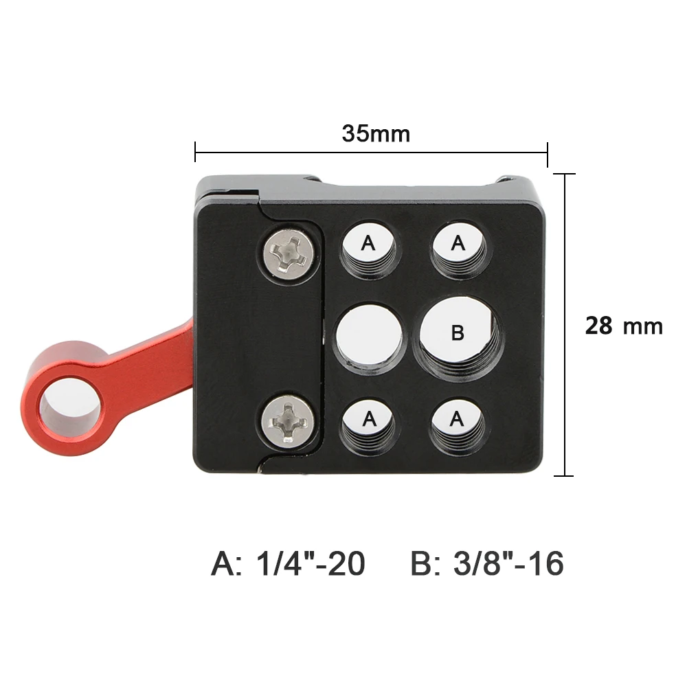 Кронштейн для монитора HDRIG On camera с крепежным винтом 1/4 " 20 QR NATO Clamp
