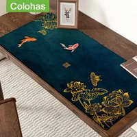 Mouse Pad Office Computer Desk Mat Table Large Lockedge Gamer Chinese Keyboard Laptop Cushion Desk Non-slip Mat Gamer Mousepad