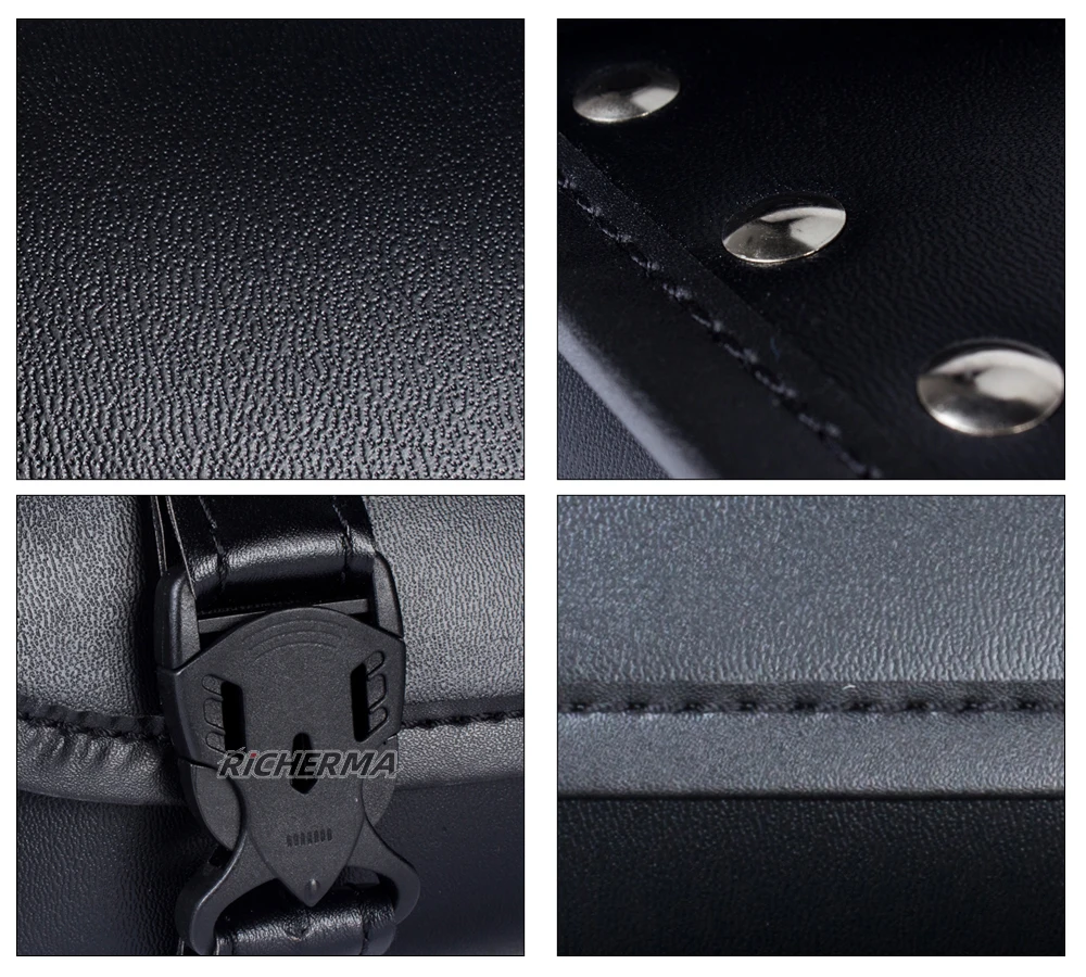 Мотоциклетная сумка из ПУ кожи для Vespa Cafe Racer водонепроницаемая Сумочка