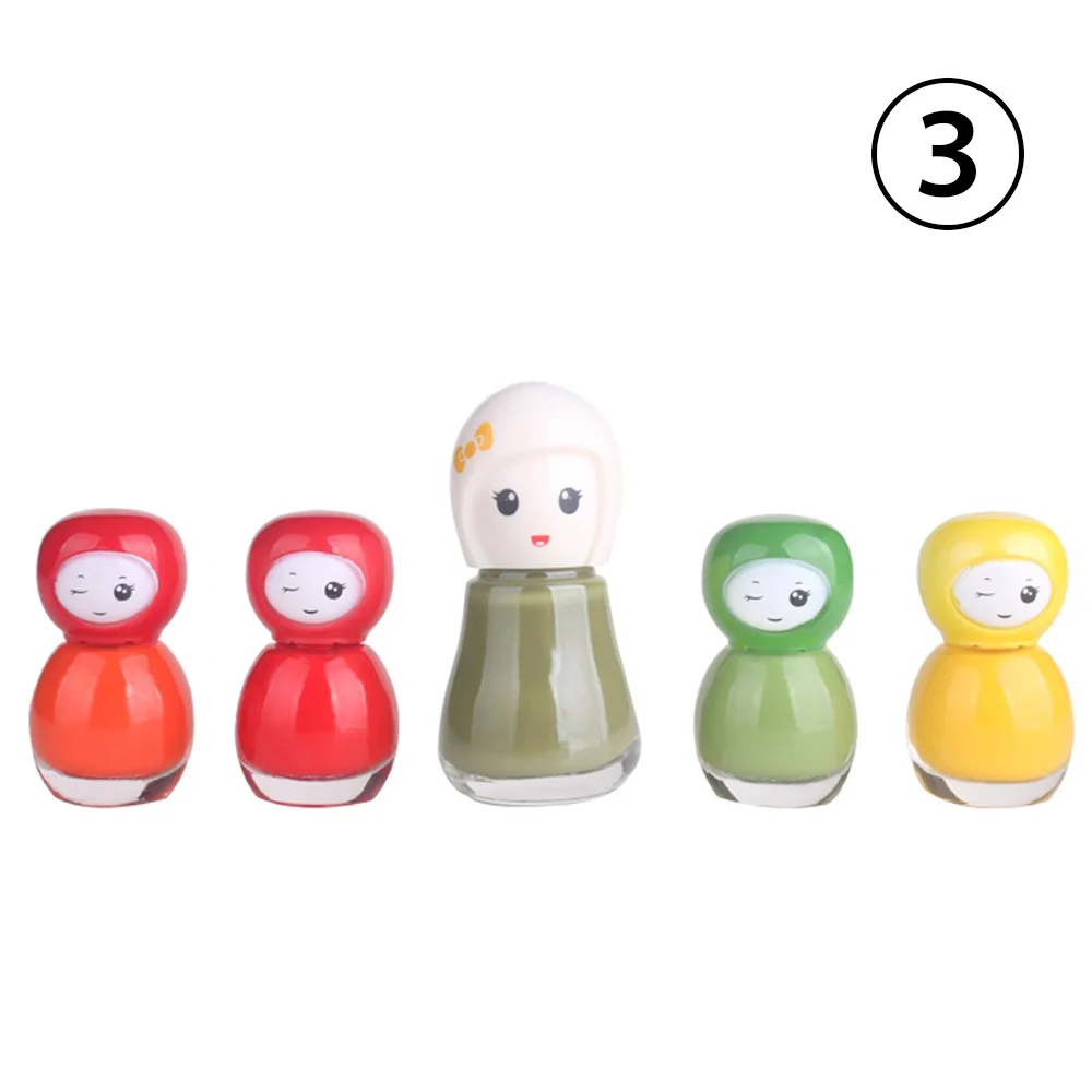 kids peel off 03 BK нетоксичный детский пилинг для ногтей набор 6 мл макияж ногтей эмаль куклы бутылка лак для ногтей на Рождество подарок на день рождения - Цвет: kids peel off 03
