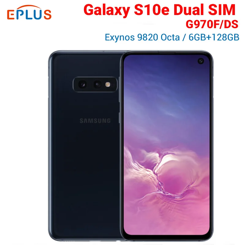 Глобальная версия 5," samsung Galaxy S10e G970F-DS Dual SIM мобильный телефон Exynos 9820 6 Гб ram 128 Гб rom Android 9,0 4G смартфон