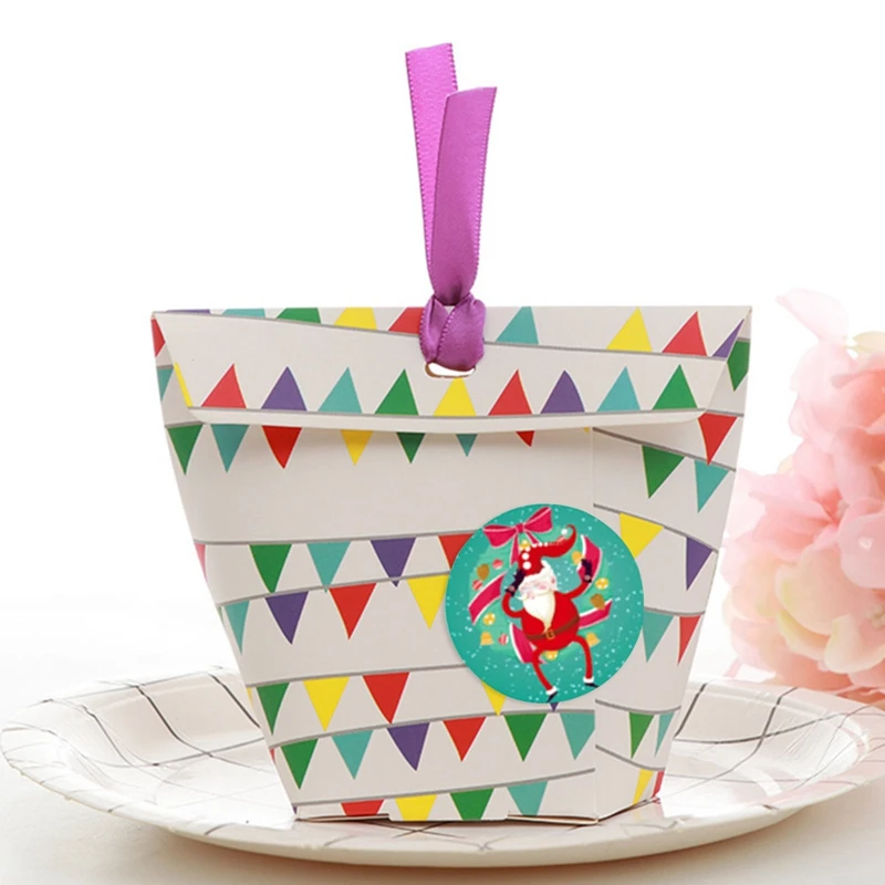 

500pcs Christmas Trees Stickers Kawaii Deer Stickers Adhesive Cute Stickers Decor Scrapbooking Diary Albums Cute Papeterie