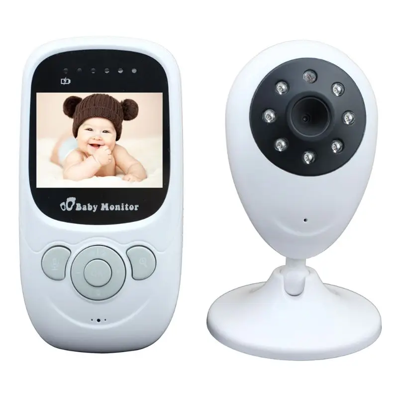 

2.4 inch Wireless Video Color Baby Monitor High Resolution Baby Nanny Security Camera Night Vision Temperature Monitorin