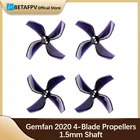 Пропеллеры BETAFPV FPV для гоночного дрона Gemfan 2020, 4-лопастные пропеллеры 1,5 мм, вал для Beta85X  Pro 2 для двигателя серии 1103-1105