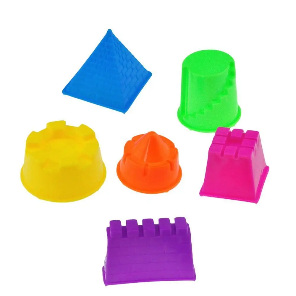 

Portable Castle Sand Clay Mold Building Pyramid Castle Kid Baby Beach Toy Child Sand I7O6