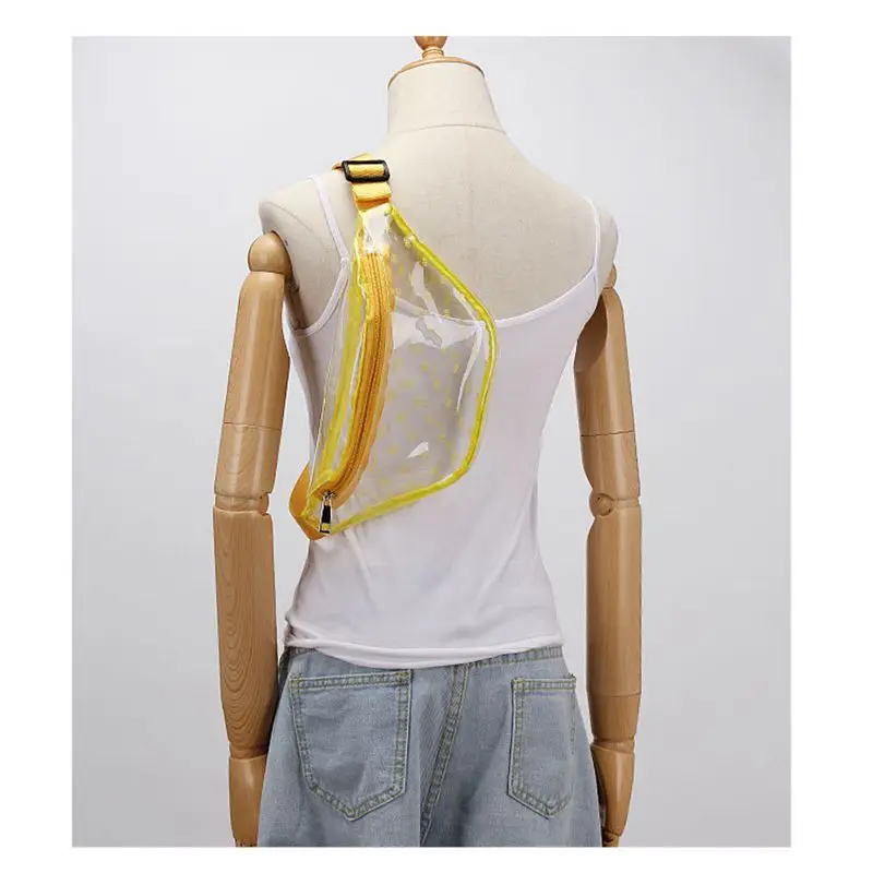 Женская прозрачная поясная сумка водонепроницаемая дорожная Повседневная