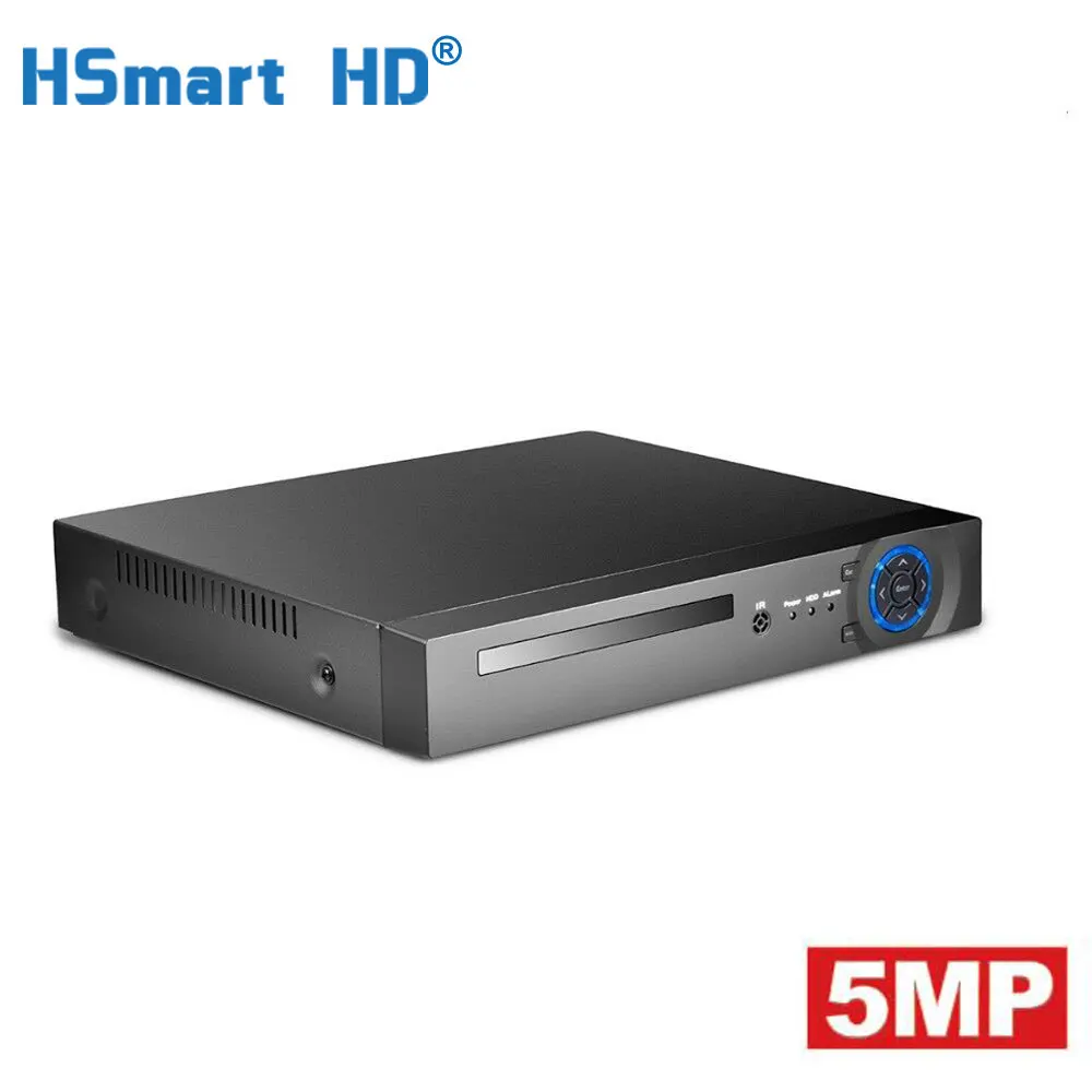 H.265 4CH 5MP CCTV NVR 16CH 5MP/8CH 5MP/4CH 5MP безопасности видео рекордер H.265 обнаружения движения ONVIF P2P CCTV NVR xmeye