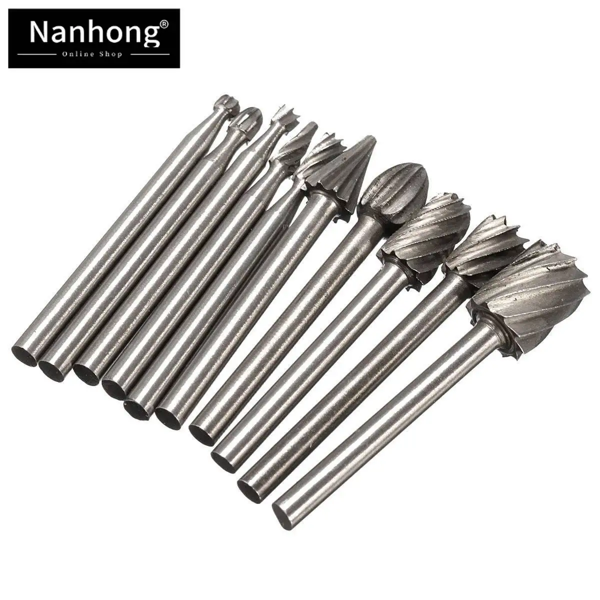 NANHONG 3 175 мм HSS Фреза маршрутизатора сверла фреза для Dremel и роторного