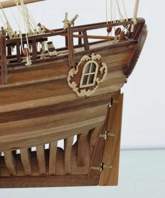 Весы версии Cherry wood 1:50 Royal Navy H.M.S. Оборудование для строительства корабля Галифакс -