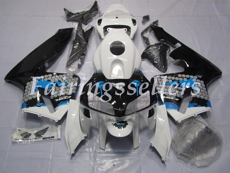 Top (Injection mold) New ABS Motorcycle Full Fairing Kit Fit For Honda CBR600RR 05 06 F5 2005 2006 Fairings Custom Blue Rossi | Автомобили