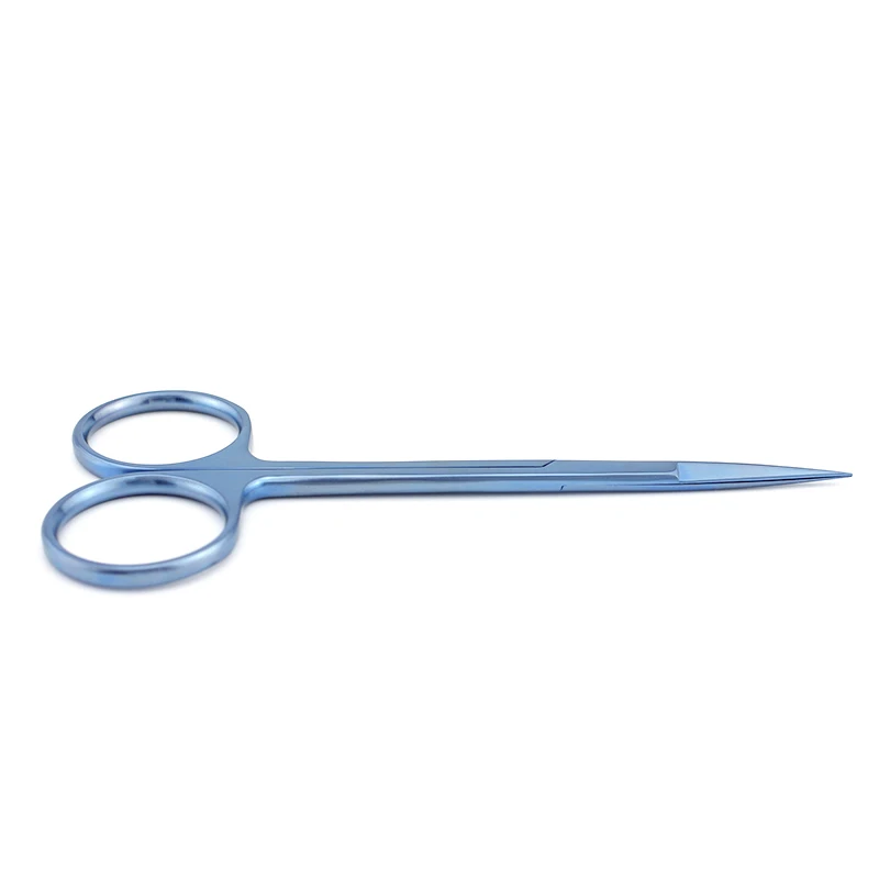 Офтальмологические ножницы для открытого глаза титановые косметические
