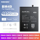 Аккумулятор NOHON BM49 BM22 BM3E BM3B BM39 BN31 BM50 для Xiaomi Mi Max 3 2 Mix 5 6 8 9, батарея BM47 BM3A BM46 для Redmi Note3 K20Pro