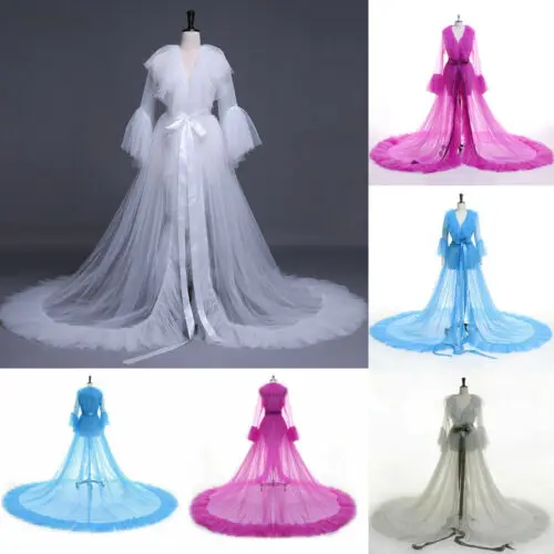 Женское сексуальное нижнее белье длинное кружевное платье Прозрачное кимоно