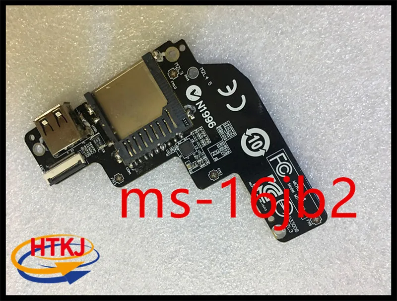 MS-16JB2 USB IO Плата для MSI GE62VR GE72VR GP62VR GP72VR PE70VR PE60VR GL72VR GL62VR коммутационная плата с кабелем