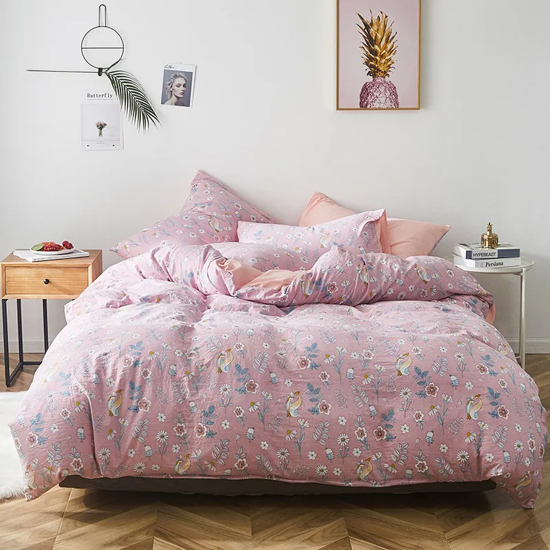 style11 Комплект постельного белья с рисунками животных из мультфильмов, домашний текстиль, пододеяльник, одеяло для детей - Цвет: style11