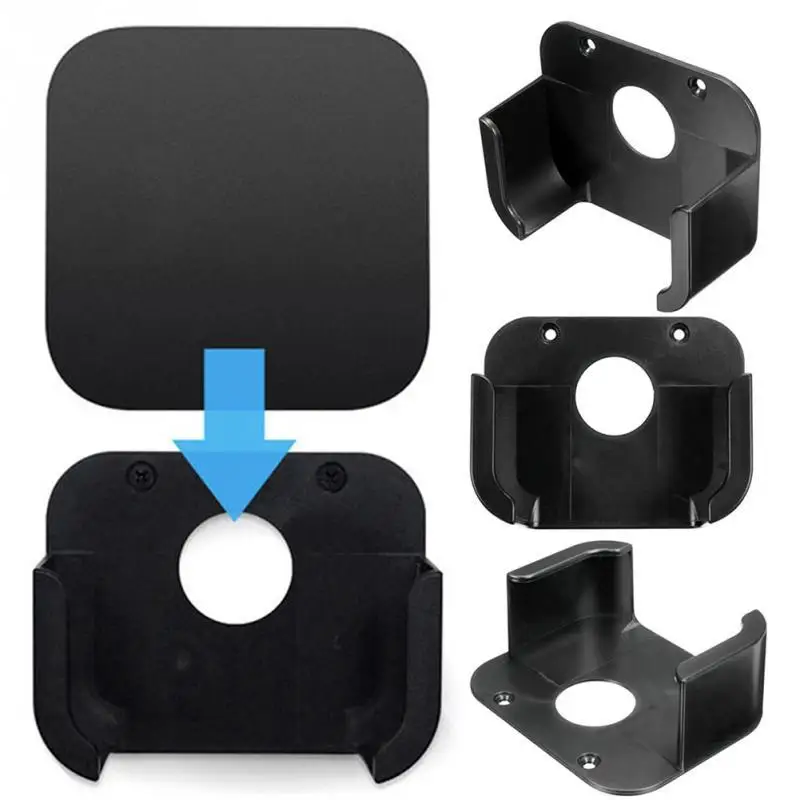 

Square Wall Mount Bracket Holder Plastic Case for Apple TV 1/2/3/4 Media Player TV Box Rack Fixed Stand Hanging Mounted Rod Bar