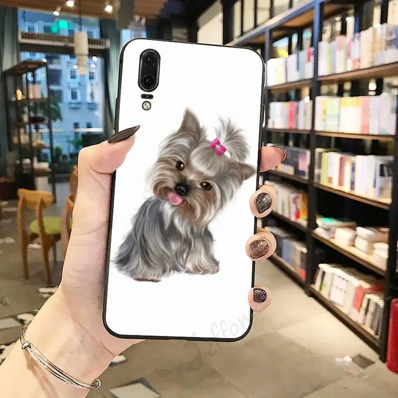 

Yorkshire terrier Cute dog animal high qualityPhone Case For Huawei honor Mate P 10 20 30 40 Pro 10i 9 10 20 8 x Lite
