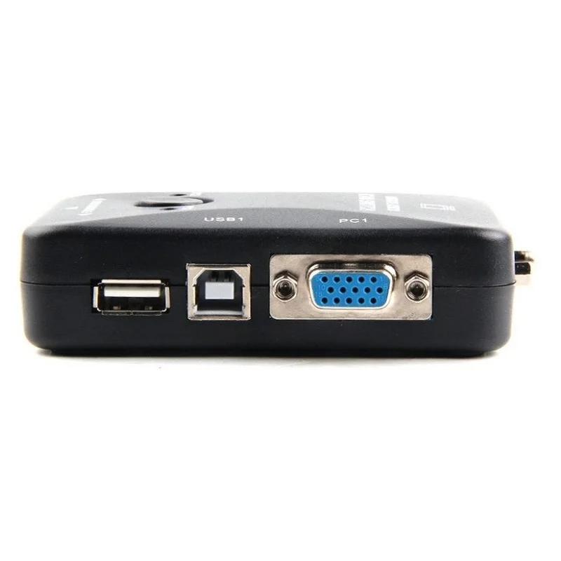USB KVM-переключатель 2 порта VGA переключатель SVGA Box 0 KVM мышь клавиатуры 1920*1440 Vga
