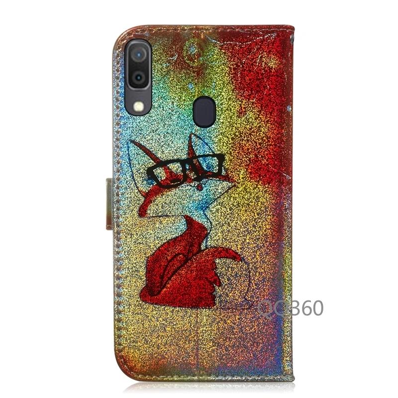Чехол с откидной крышкой для Samsung Galaxy A20 чехол бумажник пандой Etui A30 A 30 книги