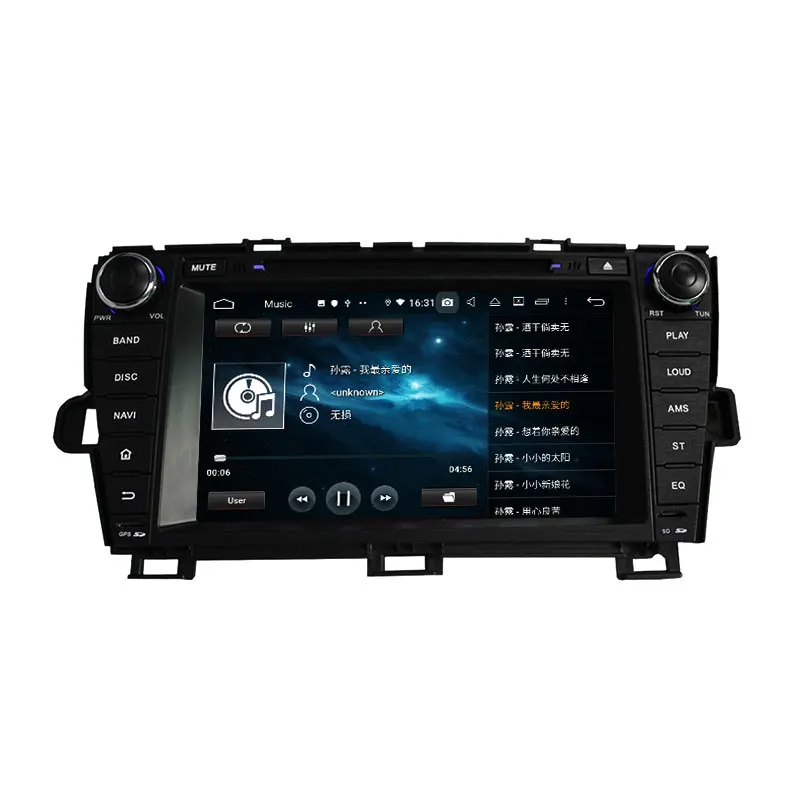Автомобильный радиоприемник 2 Din Android 10 0 4 + 64 ГБ PX5 для Toyota PRIUS 2009 2013 LHD