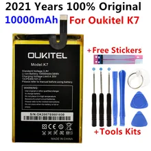 100% Original 10000mAh Battery Replacement High Quality  For Oukitel K7 Smart Phone Bateria Batteries+Tools