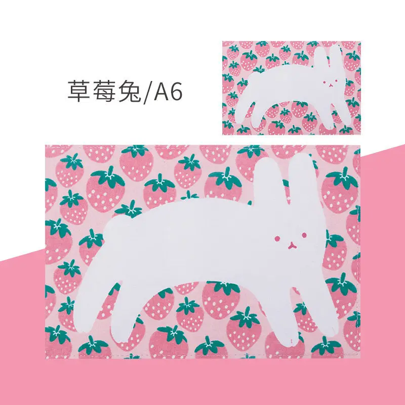 A6 caimeitu Японский Тканевый блокнот от Fromthenon, Обложка для планировщика Hobonichi A5A6, милый дневник, запасная часть книги, защитная оболочка, школьные канцелярские принадлежности - Цвет: A6 caimeitu