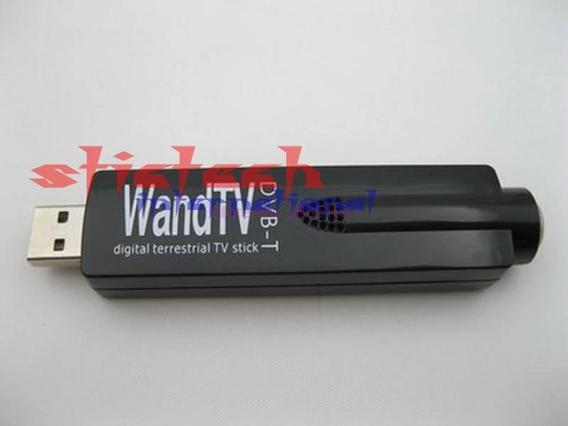 Через dhl или ems 20 штук новый USB2.0 WandTV USB DVB T цифровой адаптер с дистанционными часами