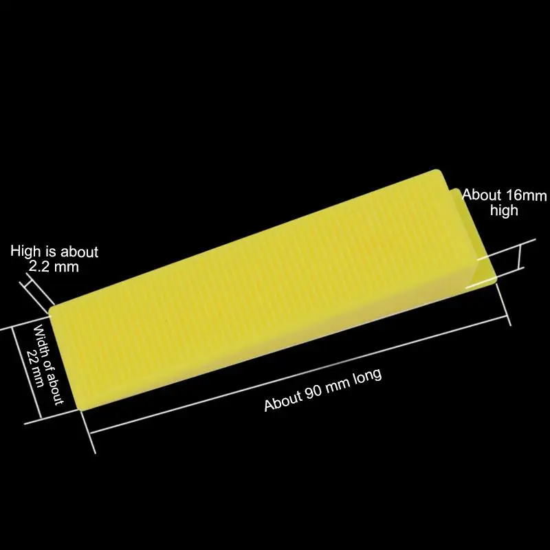 Система выравнивания пластиковой керамической плитки 100 шт. 1 клипса + клиньев