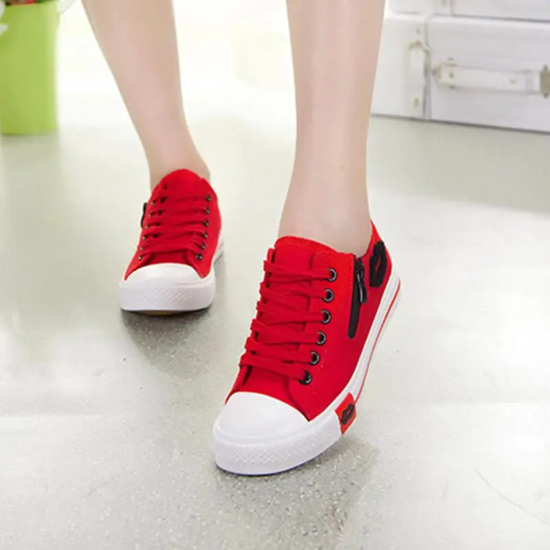 Новинка 2019 женская повседневная обувь на плоской подошве дышащая модная