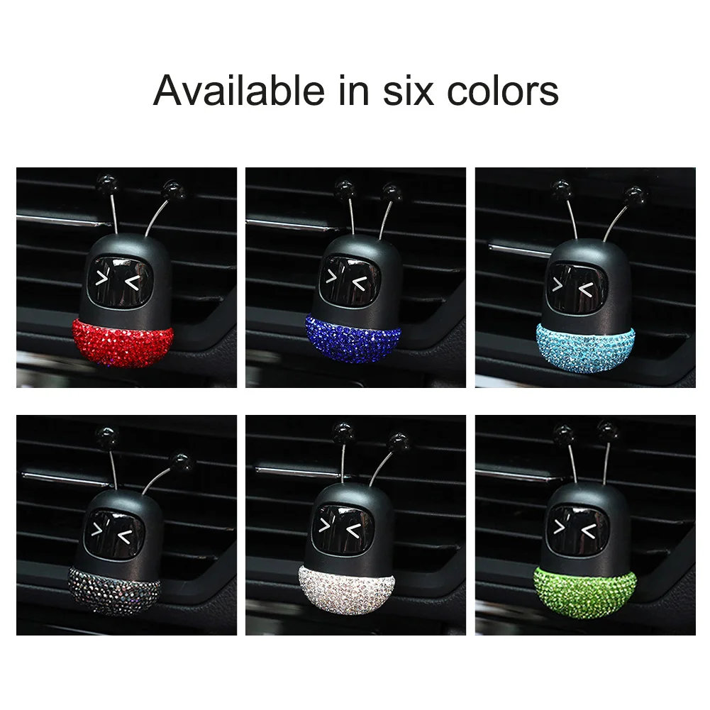 Освежитель воздуха для автомобиля робота ароматерапия духи с зажимом украшение