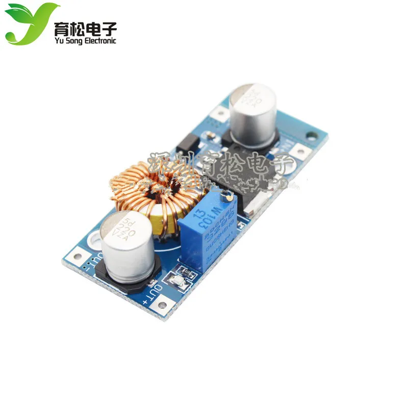 5A DC XL4005 Регулируемый понижающий модуль 5 ~ 32V Высокая мощность 96% эффективность