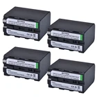 Аккумулятор Batmax 7200 мА  ч NP-F970 NP-F960 для Sony NP-F550 NP-F750 NP-F770 PLM-100 CCD-TRV35 MVC-FD91 MC1500C для светильник Ки