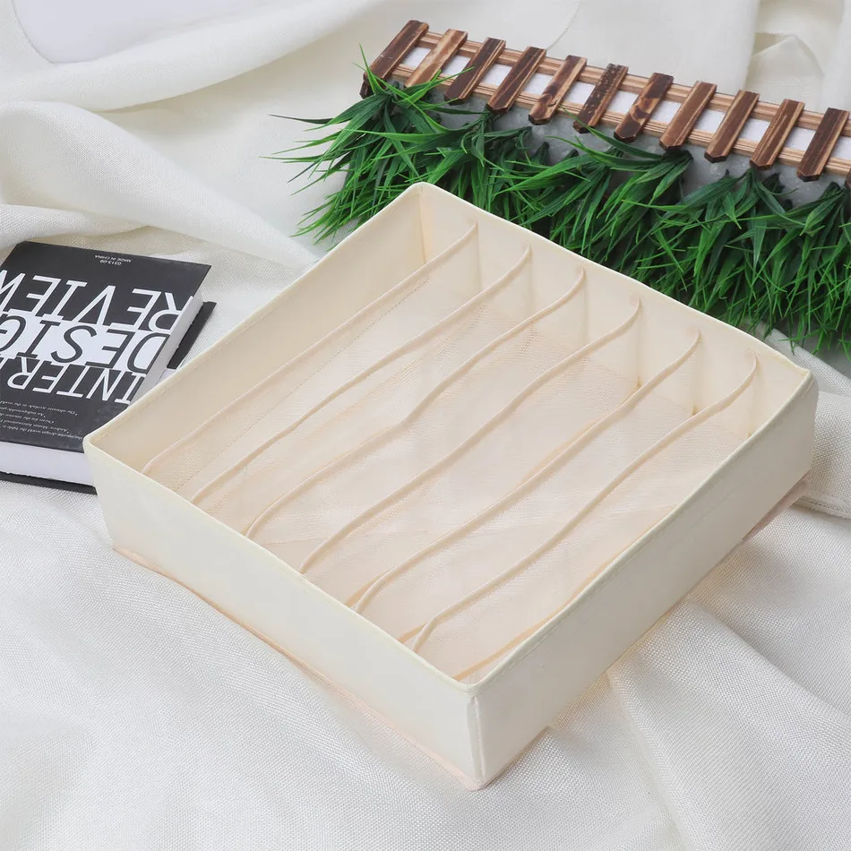 Ящик для хранения коробка классификации ящик нижнего белья носков из ткани