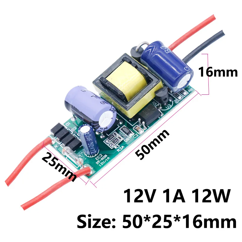 

Трансформатор LED Warm and Happy 12В 1А/2А 12Вт/24Вт