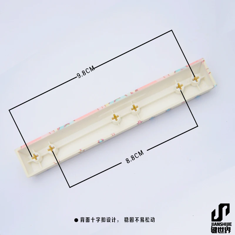 Механическая клавиатура Spacebar PBT 6.25U 6.25X пятисторонний краситель сублимационный космический ключ Sakura Sunset Horse Space keycap
